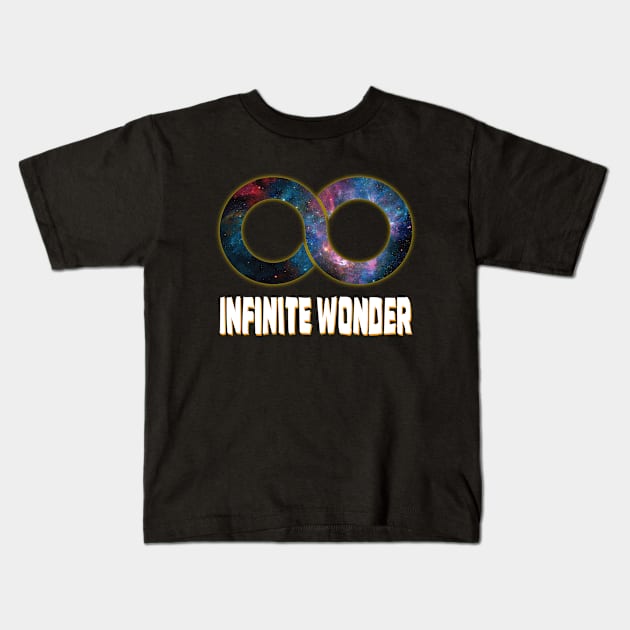 Infinite Wonder T Shirt A Fashionable Way to Celebrate the Wonder of Life Kids T-Shirt by Rash_Design